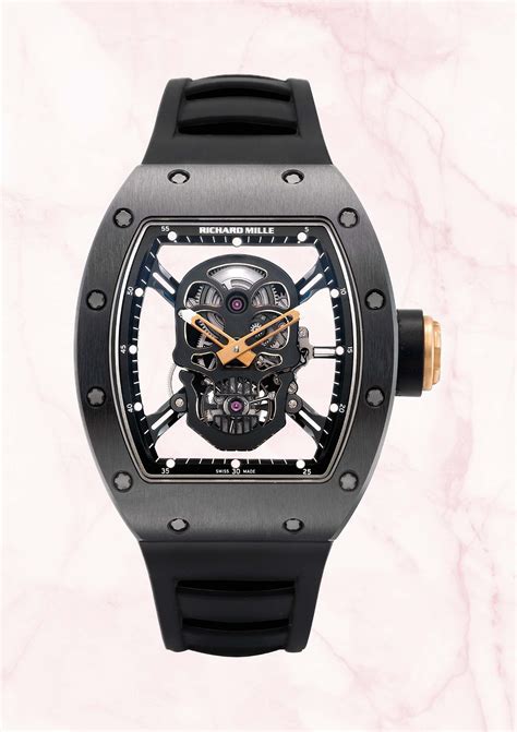 skull richard mille|richard mille black skeleton price.